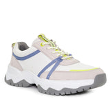 Hush Puppies Sepatu Sneaker Wanita Darra Lace Up In Light Lilac Nubuck/White Textile