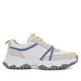 Hush Puppies Sepatu Sneaker Wanita Darra Lace Up In Light Lilac Nubuck/White Textile