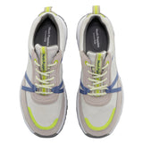 Hush Puppies Sepatu Sneaker Wanita Darra Lace Up In Light Lilac Nubuck/White Textile