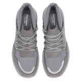 Hush Puppies Sepatu Sneaker Wanita Darra Chukka In Frost Gray Nubuck/Textile