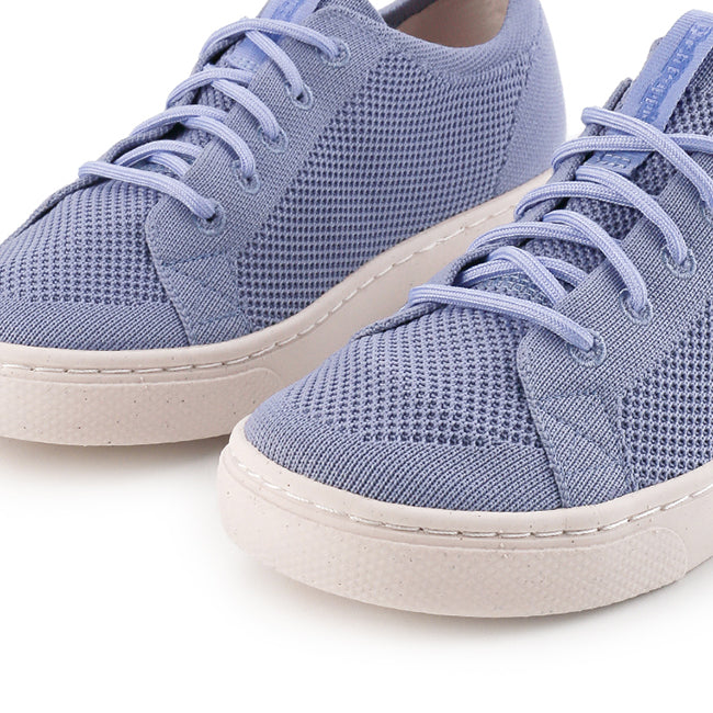 Hush Puppies Sepatu Sneaker Wanita The Good Low Top In Iris Blue Textile