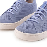 Hush Puppies Sepatu Sneaker Wanita The Good Low Top In Iris Blue Textile