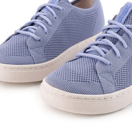 Hush Puppies Sepatu Sneaker Wanita The Good Low Top In Iris Blue Textile