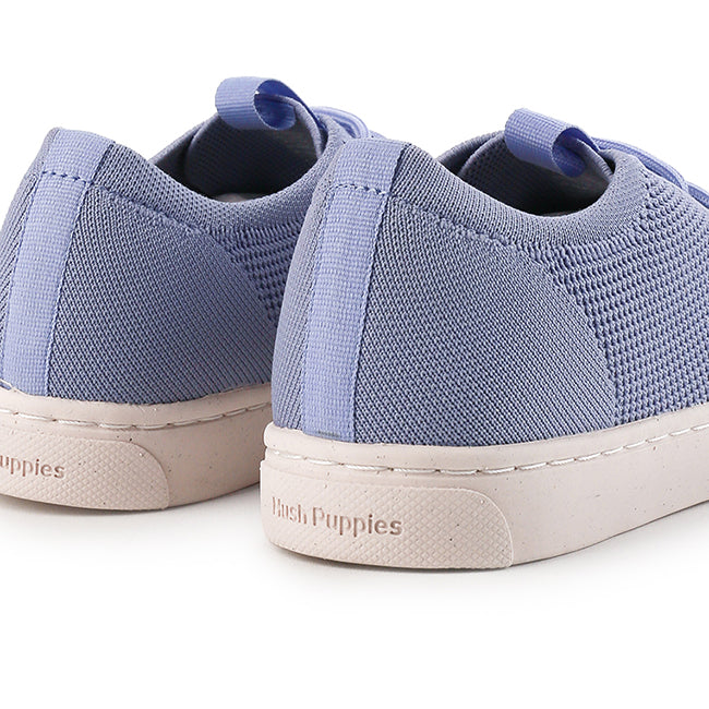 Hush Puppies Sepatu Sneaker Wanita The Good Low Top In Iris Blue Textile
