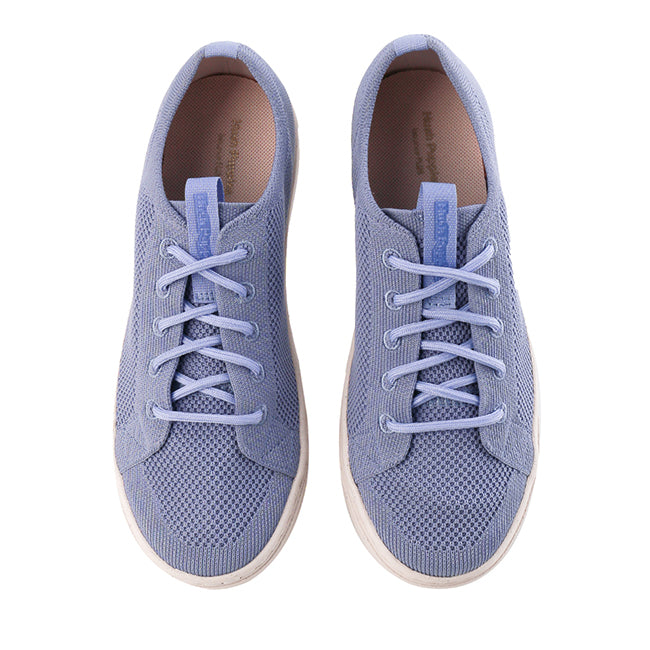 Hush Puppies Sepatu Sneaker Wanita The Good Low Top In Iris Blue Textile