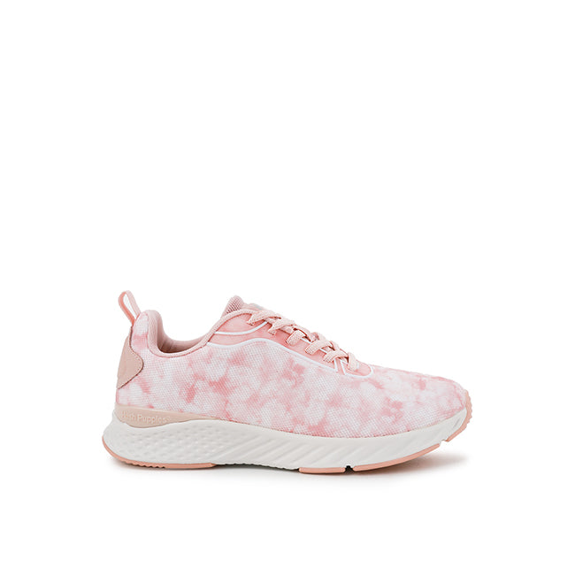 Hush Puppies Sepatu Lace Up Wanita Astrid Aurora In Nude Pink