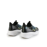 Hush Puppies Sepatu Sneaker Wanita Spark Bungee In Bold Black Textile