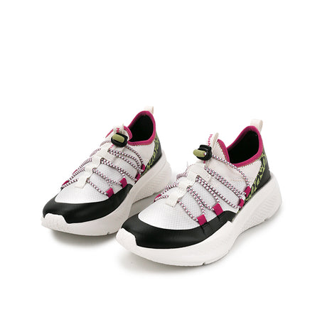 Hush Puppies Sepatu Sneaker Wanita Spark Bungee In White Multi Textile