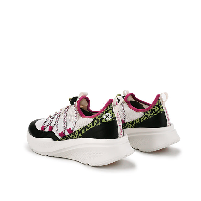 Hush Puppies Sepatu Sneaker Wanita Spark Bungee In White Multi Textile