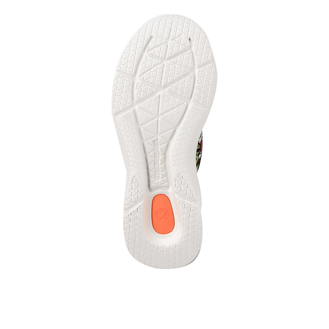 Hush Puppies Sepatu Sneaker Wanita Spark Bungee In White Multi Textile