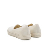Hush Puppies Sepatu Loafer Wanita The Good Loafer In Vanilla Cream Textile