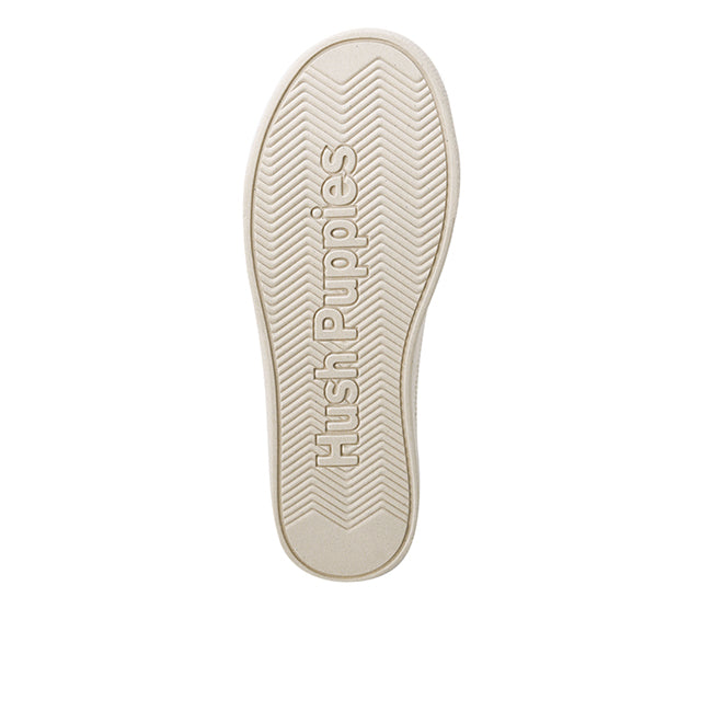 Hush Puppies Sepatu Loafer Wanita The Good Loafer In Vanilla Cream Textile