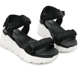 Hush Puppies Sandal Platform Wanita Fortuna Clio In Black