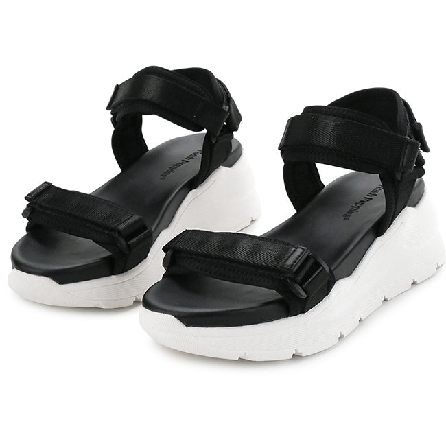 Hush Puppies Sandal Platform Wanita Fortuna Clio In Black