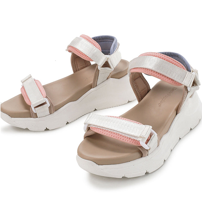 Hush Puppies Sandal Platform Wanita Fortuna Clio In White
