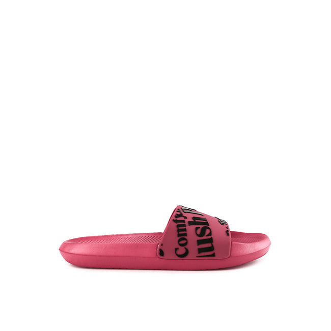 Hush Puppies Sandal Slip On Wanita Honey In Fuchsia