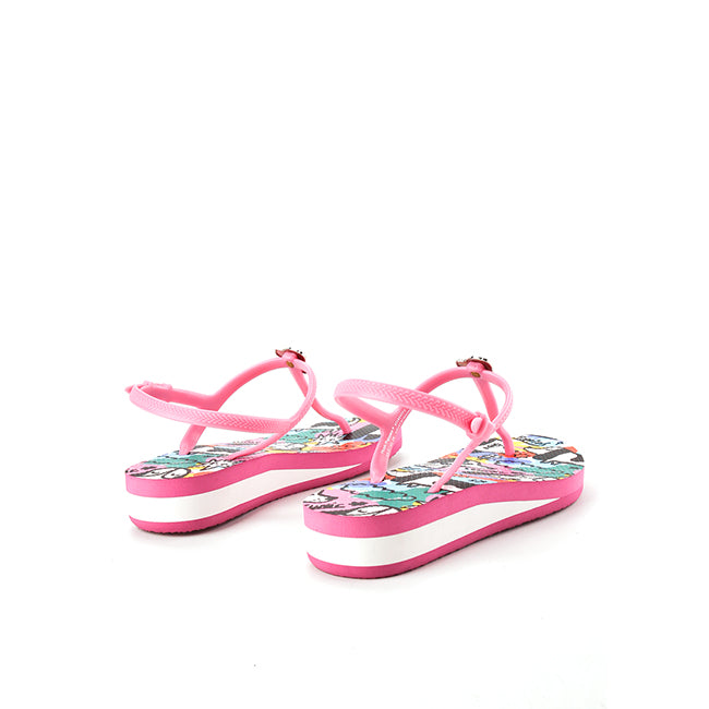 Hush Puppies Sandal Wanita Sling Back Halma Liunic In Fuschia