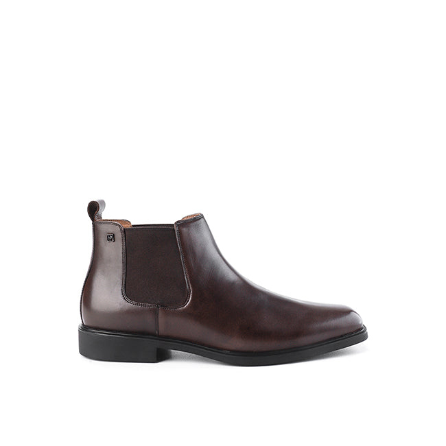 Hush Puppies Sepatu Boots Pria Chatham Dash Chelsea Boots In Brown