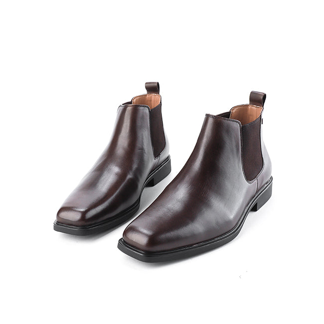Hush Puppies Sepatu Boots Pria Chatham Dash Chelsea Boots In Brown
