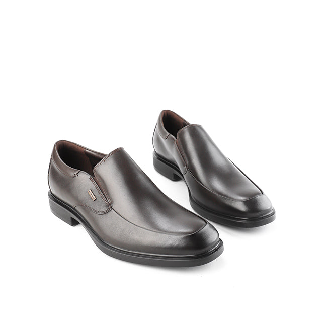 Hush Puppies Sepatu Formal Pria Wade Slip On In Coffee