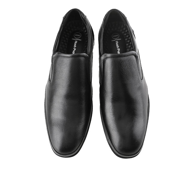 Hush Puppies Sepatu Pria Terro Cisco Slip On In Black