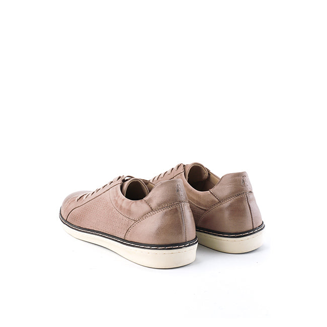 Hush Puppies Sepatu Casual Pria Rickmann Shaw Lace Up In Taupe