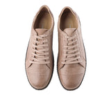Hush Puppies Sepatu Casual Pria Rickmann Shaw Lace Up In Taupe