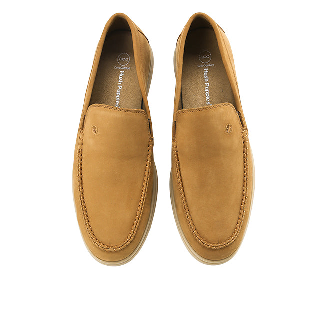 Hush Puppies Sepatu Pria Loafers Terrence Loafer In Camel