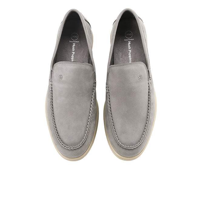 Hush Puppies Sepatu Pria Loafers Terrence Loafer In Grey