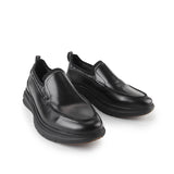 Hush Puppies Men Shoes Excel Loafer In Bold Black Leather