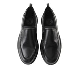 Hush Puppies Men Shoes Excel Loafer In Bold Black Leather