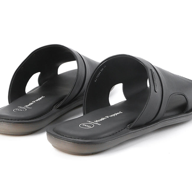 Hush Puppies Sandal Pria Plainville 5 Slide In Black