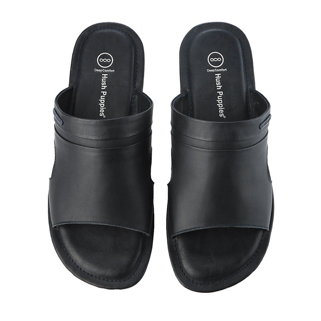 Hush Puppies Sandal Pria Plainville 5 Slide In Navy