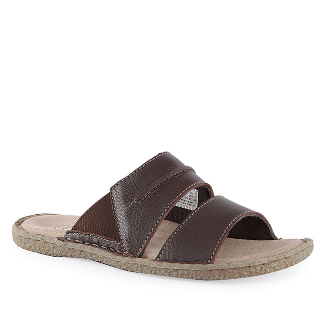 Hush Puppies Sandal Pria Fentor Ii - Slide In Brown