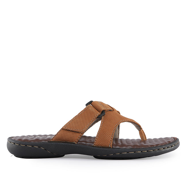 Hush Puppies Sandal Pria Jefferson V - Toepost In Tan