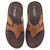 Hush Puppies Sandal Pria Jefferson V - Toepost In Tan