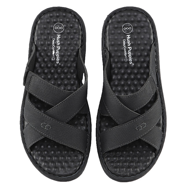 Hush Puppies Sandal Pria Jefferson V - Cross In Navy