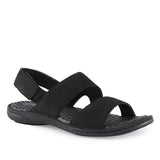 Hush Puppies Sandal Pria Jefferson V - Rafter In Black