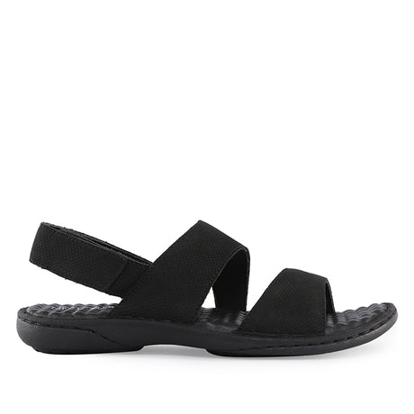 Hush Puppies Sandal Pria Jefferson V - Rafter In Black