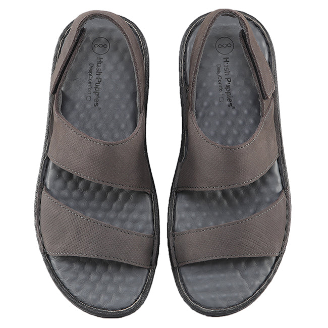 Hush Puppies Sandal Pria Jefferson V - Rafter In Grey