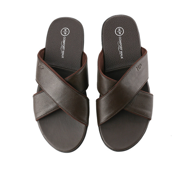 Hush Puppies Sandal Cross Pria Savion Cross In Brown