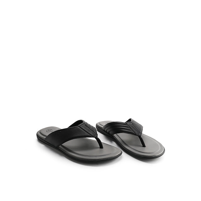 Hush Puppies Sandal Toe Post Pria Clarencio - Toepost In Black