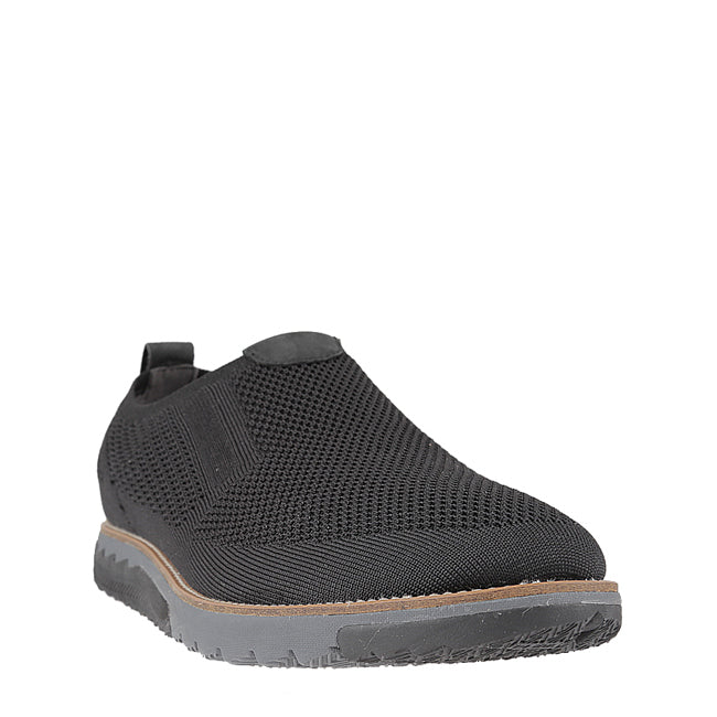 Hush Puppies Sepatu Slip On Pria Expert Mt Slipon In Black Knit