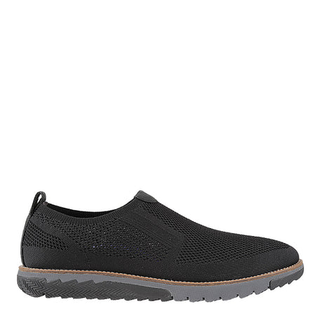 Hush Puppies Sepatu Slip On Pria Expert Mt Slipon In Black Knit