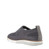 Hush Puppies Sepatu Slip On Pria Expert Mt Slipon In Dark Grey Knit