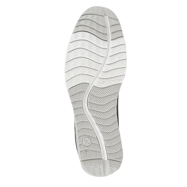 Hush Puppies Sepatu Slip On Pria Expert Mt Slipon In Dark Grey Knit
