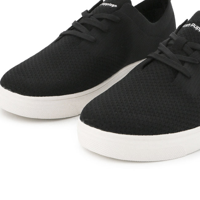 Hush Puppies Sepatu Sneaker Pria Rusty Marshall In Black