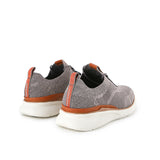 Hush Puppies Sepatu Sneaker Pria Advance Knit Laceup In Dark Grey Knit