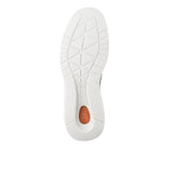 Hush Puppies Sepatu Sneaker Pria Advance Knit Laceup In Navy Blue Textile