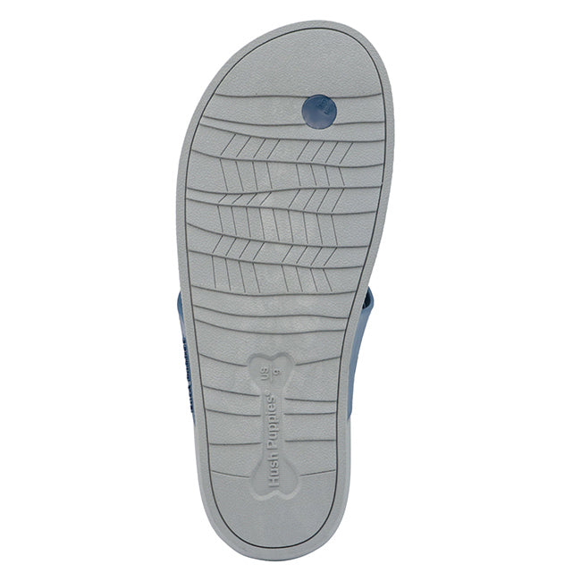 Hush Puppies Sandal Pria Bricks Ii - Toepost In Blue